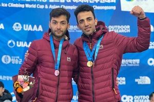 صفدریان و بهشتی مقام اول و دوم جام جهانی یخنوردی سوئیس را کسب کردند