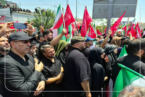 حضور مدیرعامل و مدیران ارشد گروه خودروسازی سایپا در آیین تشییع پیکر رهبر شهید