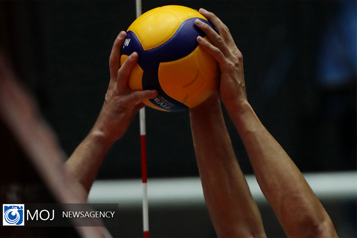 دیدار تیم های والیبال سایپا و مس رفسنجان