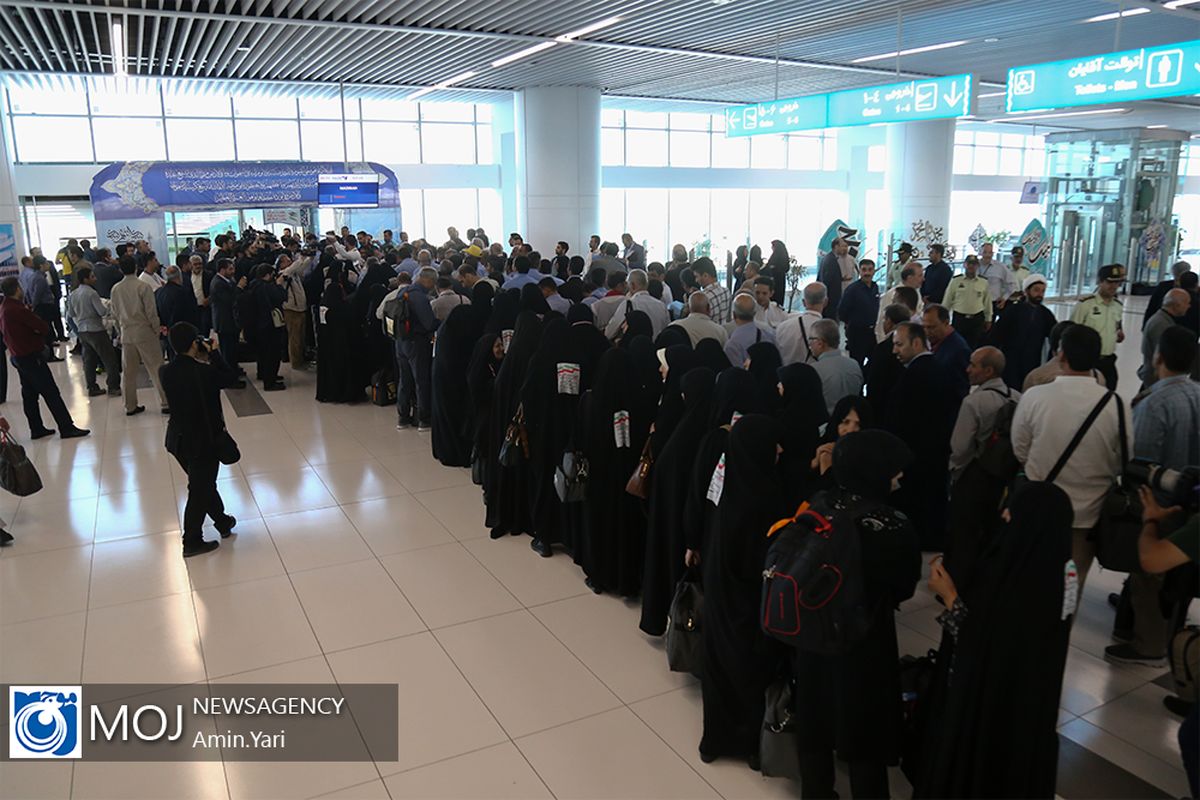 بدرقه زائران حج تمتع  ۱۳۹۸