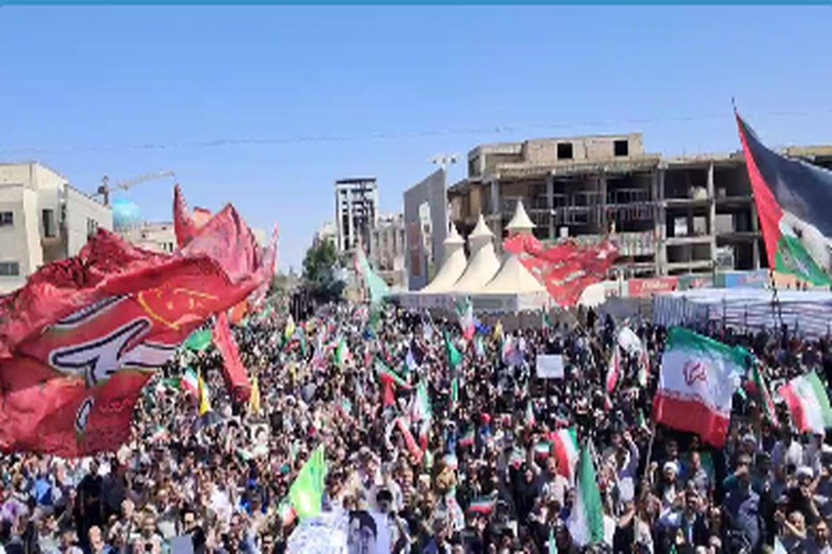 راهپیمایی جمعه خشم و نصر مشهد