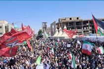 راهپیمایی جمعه خشم و نصر امروز در مشهد برگزار شد