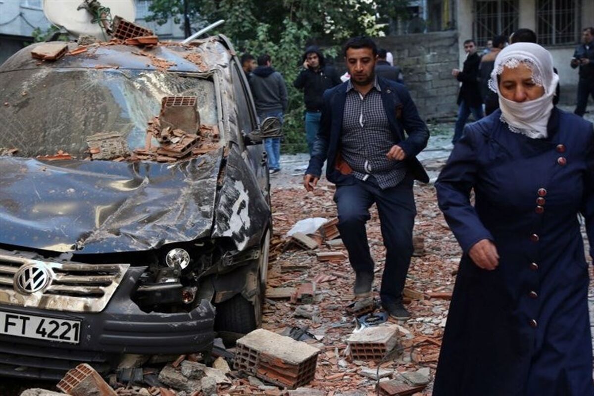 انفجار بمب