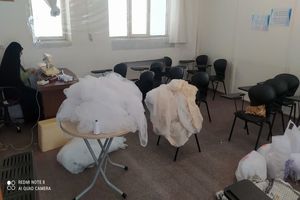 ارسال تجهیزات رفاهی برای رزمندگان تیپ قمر بنی‌هاشم
