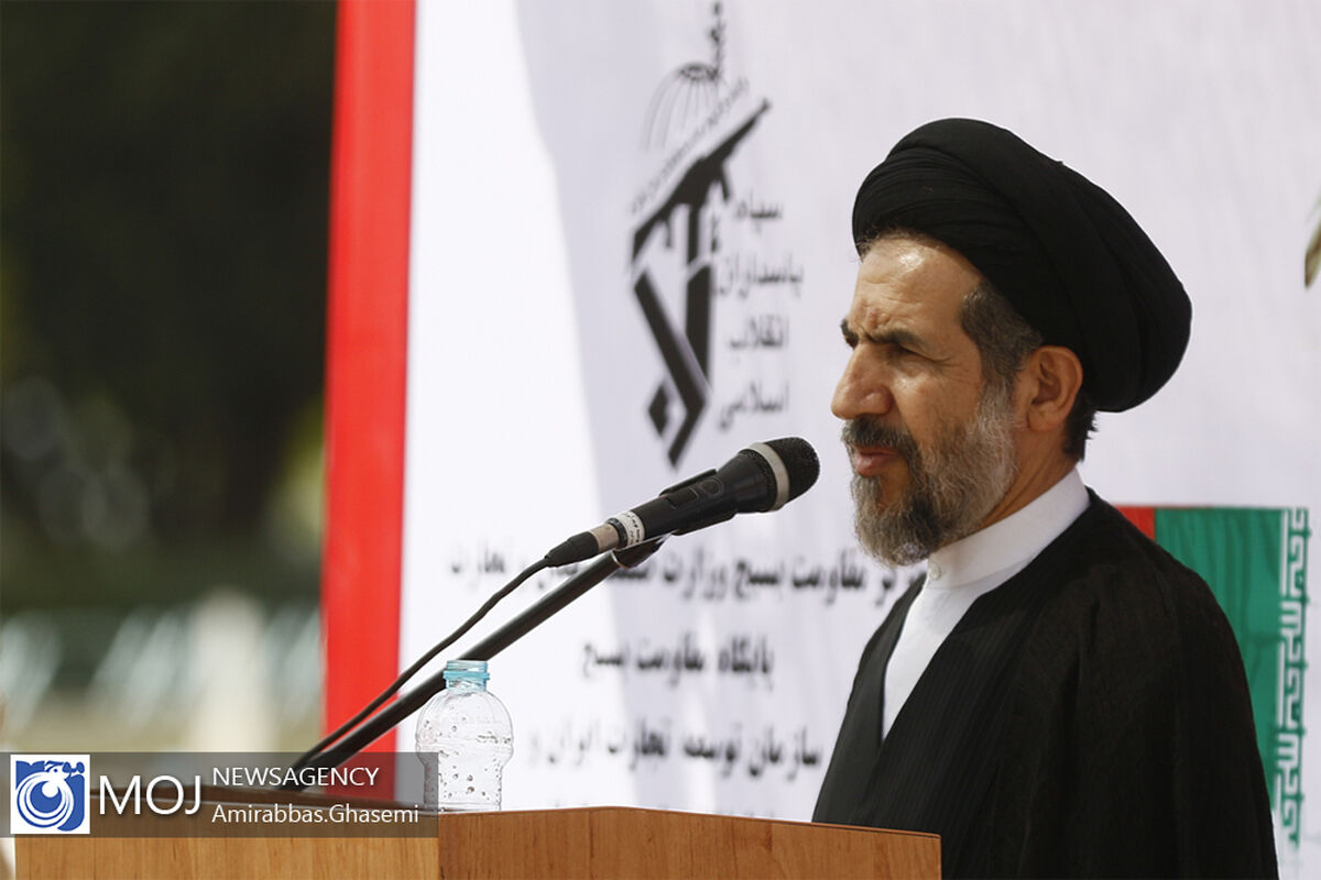 تشییع شهدای گمنام دفاع مقدس در نمایشگاه بین المللی تهران / سید محمد حسن ابوترابی فرد امام جمعه موقت تهران