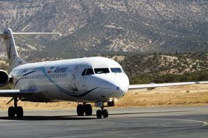 آتش‌سوزی موتور فوکر ۱۰۰ پرواز تهران- بوشهر در فرودگاه مهرآباد/ مسافران سالم هستند