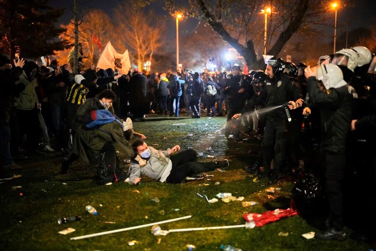 اعتراضات ترکیه