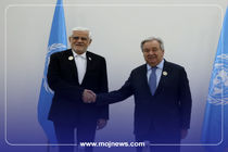 اینفوگرافیک/محورهای مهم مطرح شده  در  دیدار معاون اول رئیس‌جمهور با دبیرکل سازمان ملل 