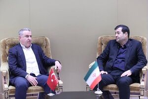 دیدار وزرای ورزش ایران و ترکیه در حاشیه بازی‌های اسلامی عربستان