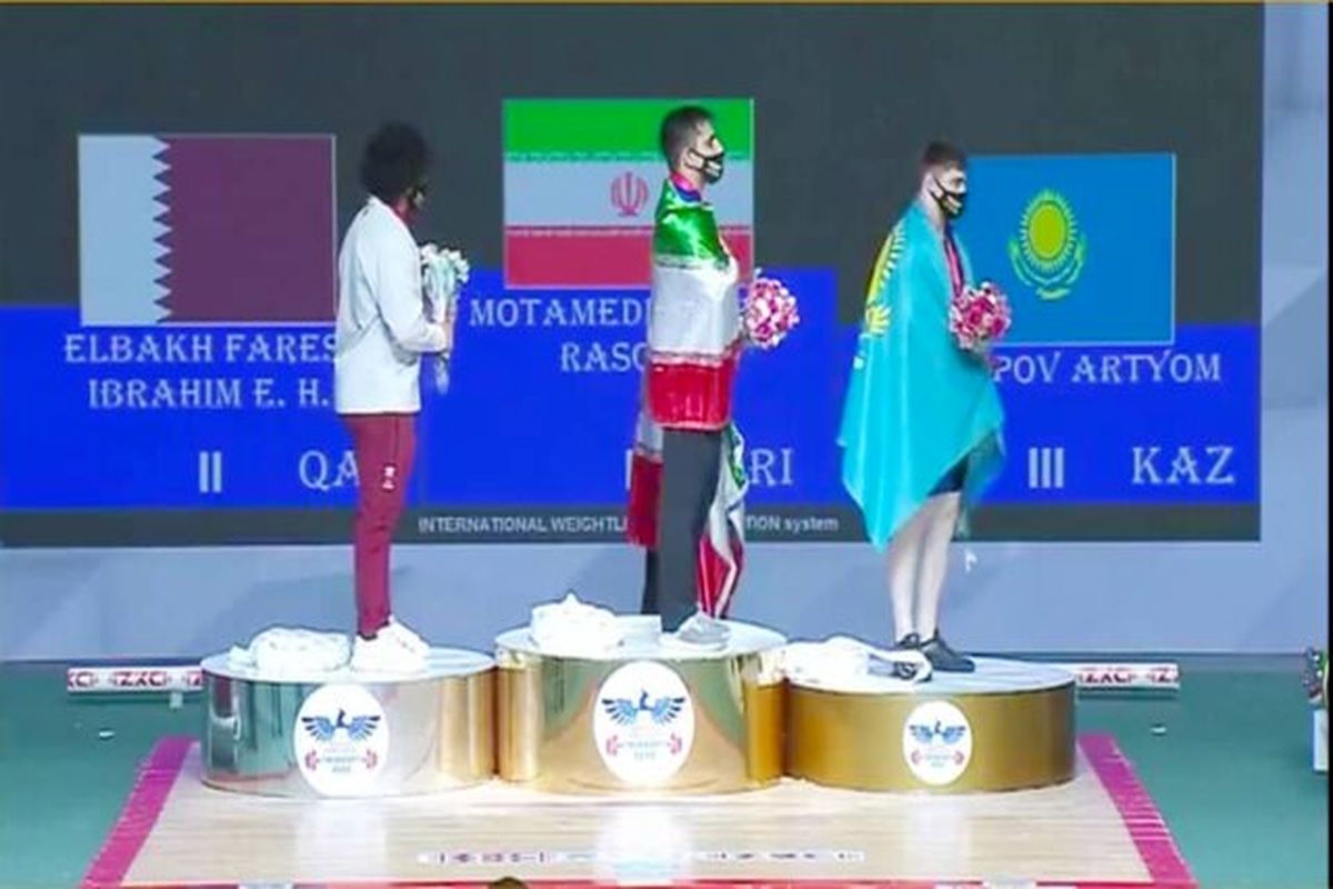 طلای وزنه‌برداری