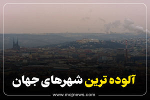 اینفوگرافیک/آلوده ترین شهرهای جهان