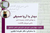 نشست نقد و بررسی و دیدار با شاعر کتاب” نامی نمی توان گذاشت ” برگزار می شود