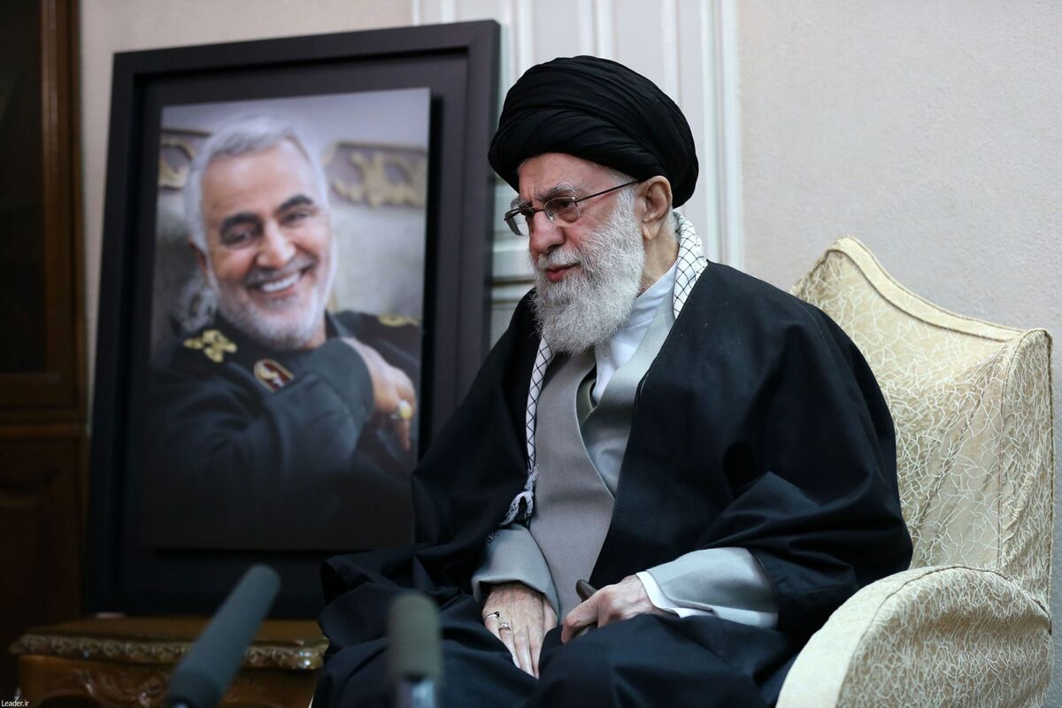 پیام رهبر انقلاب به مناسبت شهادت سردار سلیمانی