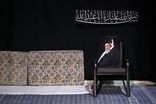 اولین شب مراسم عزاداری ماه محرم در جوار محل عروج قائد شهید برگزار شد