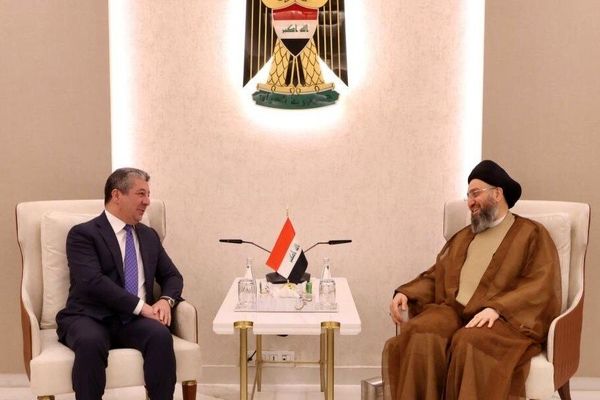 عمار حکیم بر ضرورت حل و فصل مشکلات میان بغداد و اربیل تاکید کرد