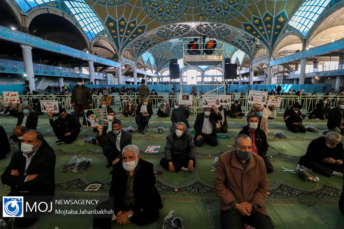 نماز جمعه اصفهان بعد از یک سال تعطیلی بدلیل شیوع کرونا