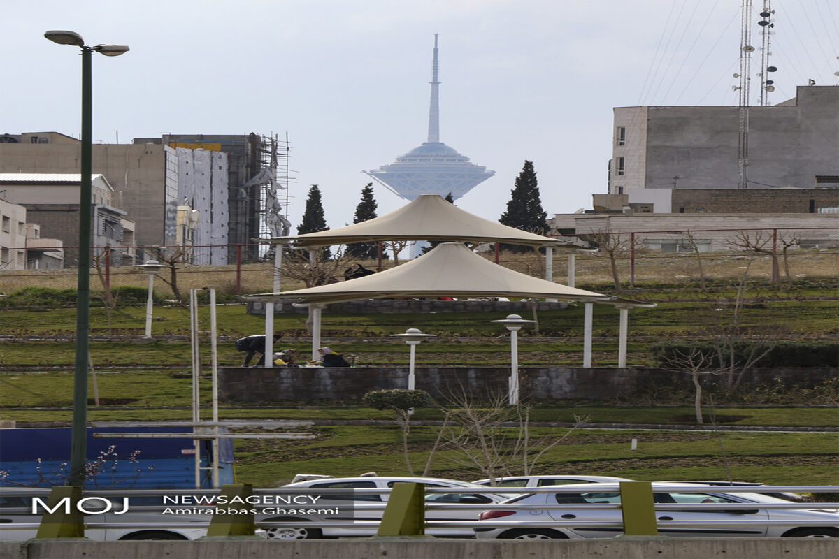 نوروز در بوستان آب و آتش تهران