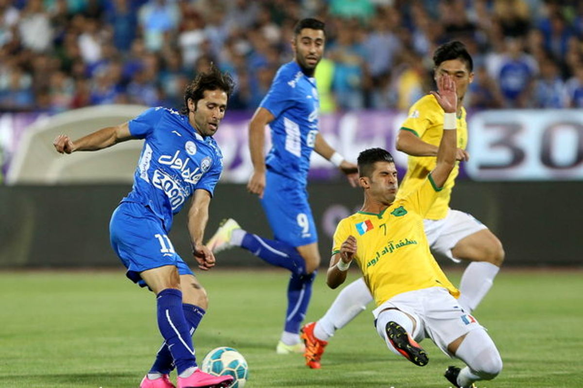 بازی استقلال و صنعت نفت آبادان 1