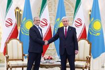 دیدار دو جانبه روسای جمهور ایران و قزاقستان + فیلم