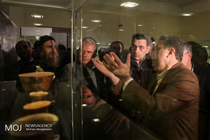 افتتاح نمایشگاه میراث باستان شناسی تهران