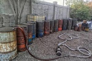 بیش از ۱۹۰ هزار لیتر گازوئیل قاچاق در مرزهای کشور کشف شد