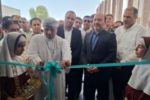 بهره برداری از مدرسه شهید جمهور رییسی در بندرکنگ
