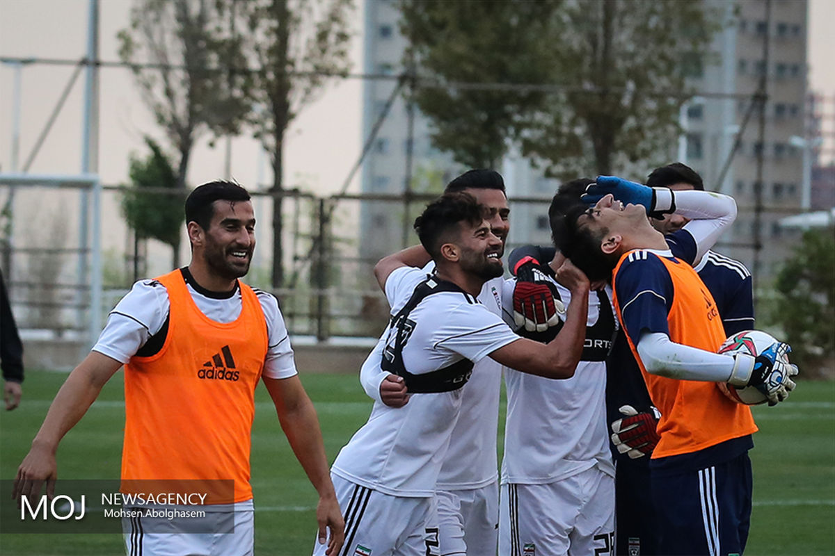تمرین تیم ملی فوتبال  - ۱۵ مهر ۱۳۹۷