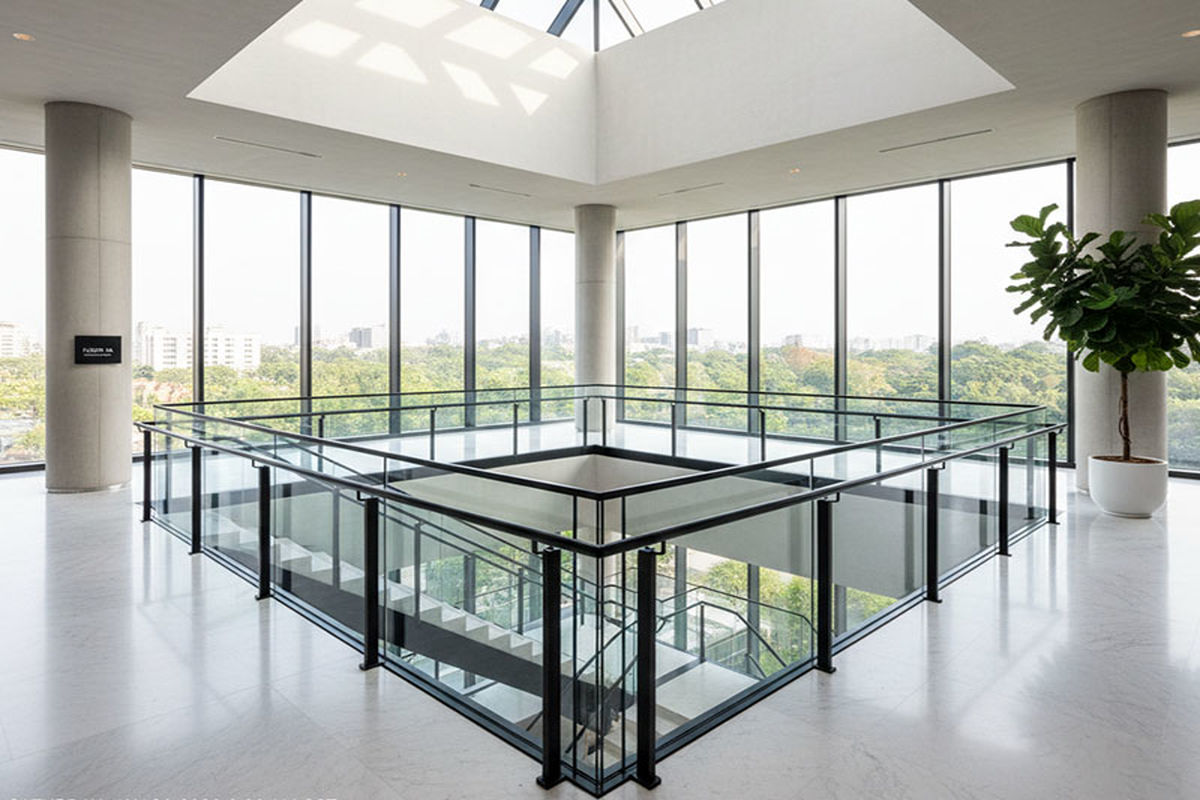 نرده آلومینیومی