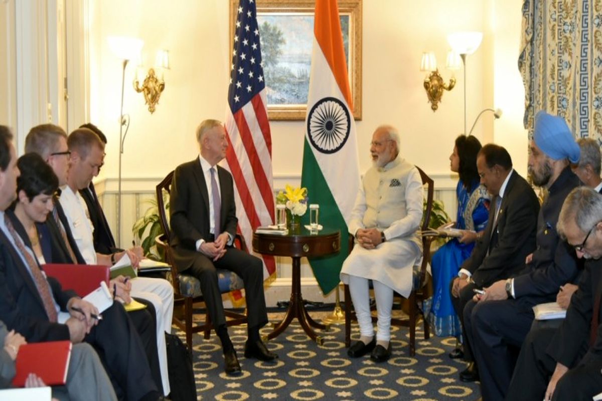 جیمز ماتیس در هند