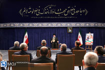 دیدار رئیس‌جمهور و اعضای هیئت دولت با رهبر معظم انقلاب اسلامی