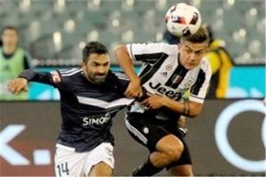 «یوونتوس» برابر «ملبورن ویکتوری» تن به شکست داد