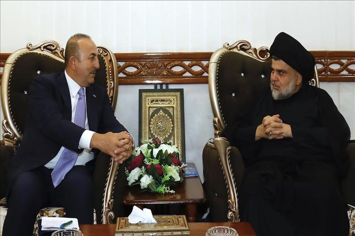 دیدار چاووش اوغلو و مقتدی صدر