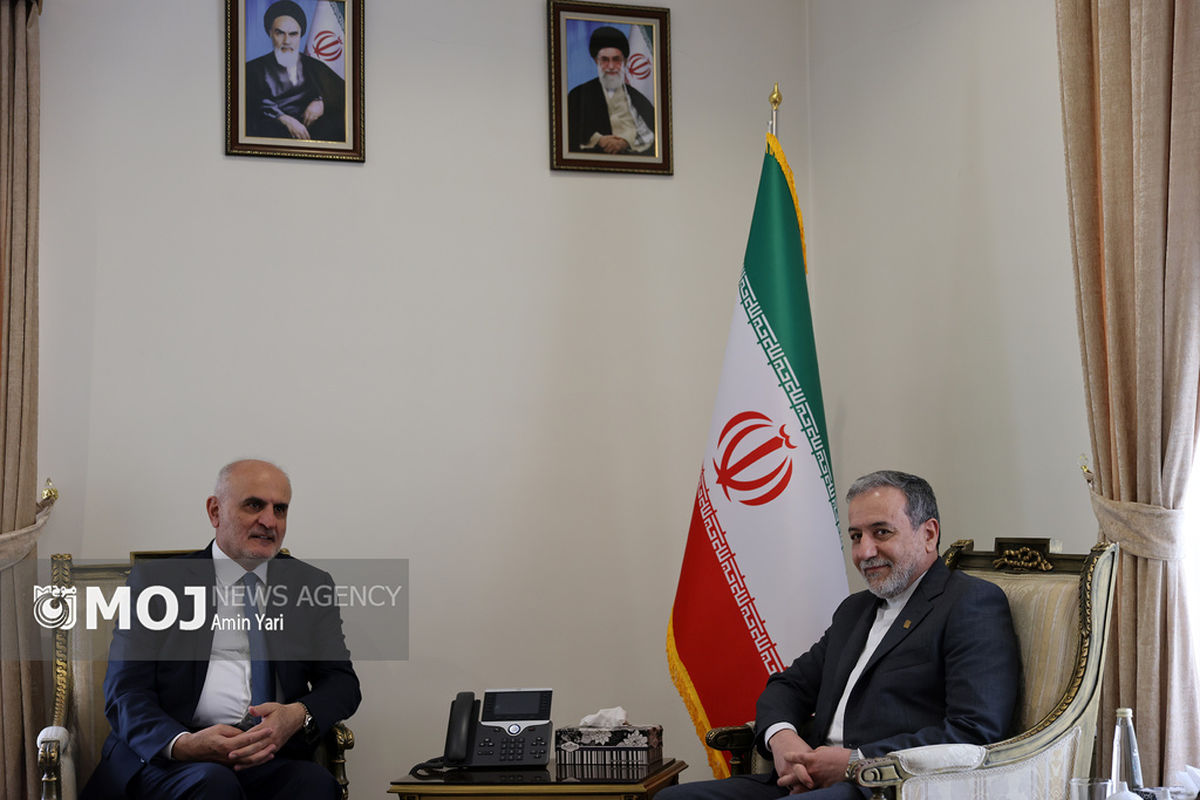 دیدار «علی حسن خلیل» معاون سیاسی رئیس مجلس لبنان با وزیر امور خارجه ایران