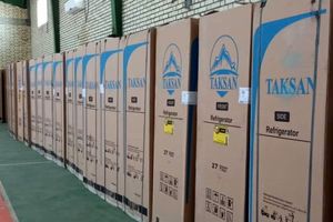 اهدا 50 دستگاه یخچال فریزر به مددجویان جاسک