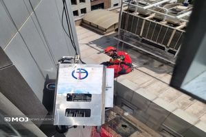 حادثه دلخراش در خیابان ولیعصر/ سقوط کلایمر جان یک کارگر را گرفت