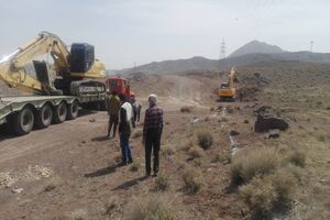 آغاز عملیات اجرایی طرح آبرسانی به مجتمع 23 روستایی لای سیاه در شهرستان نایین