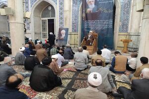 برگزاری مراسم اربعین ارتحال علامه حسن زاده آملی در قم 