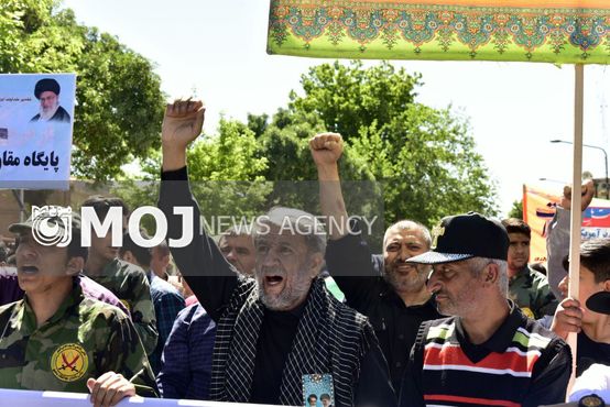 حضور باشکوه ملت اسلامی در راهپیمایی روز قدس