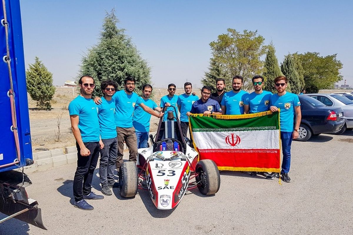 تیم سازنده خودرو مسابقات فرمول دانشجویی رهام 
