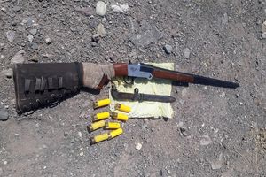 کشف  3 قبضه اسلحه شکاری در منطقه حفاظت شده آق داغ  خلخال 
