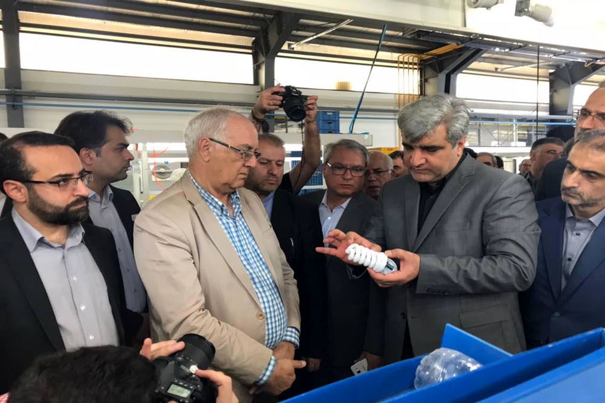  افتتاح واحدتولید صنایع روشنایی با حضور استاندار گیلان