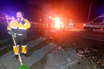 آخرین وضعیت مصدومان واژگونی اتوبوس در کرمان مشخص شد + جزییات