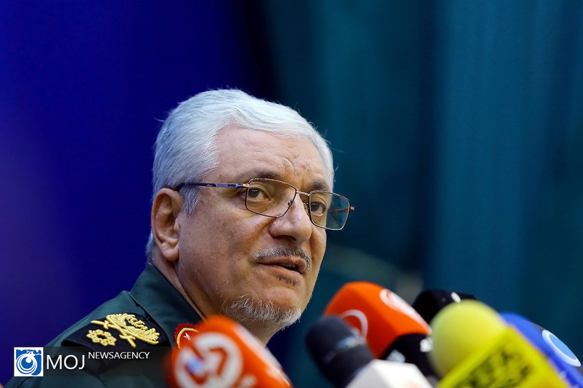 نشست خبری سردار رضا طلایی‌نیک سخنگوی وزارت دفاع