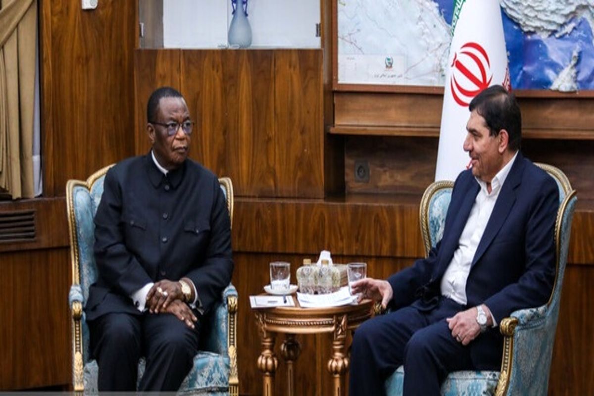 مخبر در دیدار با رئیس جمهور زیمباوه