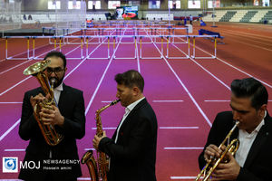 افتتاحیه مسابقات دوومیدانی داخل سالن قهرمانی آسیا