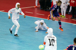 بازی استقلال ساری در چهاردهمین دوره مسابقات لیگ برتر فوتسال زنان تغییر کرد