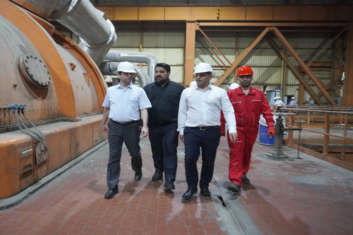 بازدید از نیروگاه بخار بندرعباس 