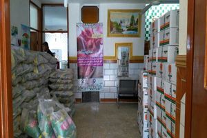 توزیع 328 سبد غذایی و حمایتی مادران باردار و شیرده در لنده 