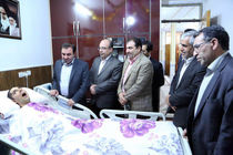 استاندار به دیدار شهید زنده لرستان رفت