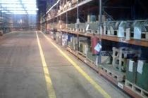 خط کشی و علامت گذاری انبارهای مرکزی شرکت فولاد مبارکه